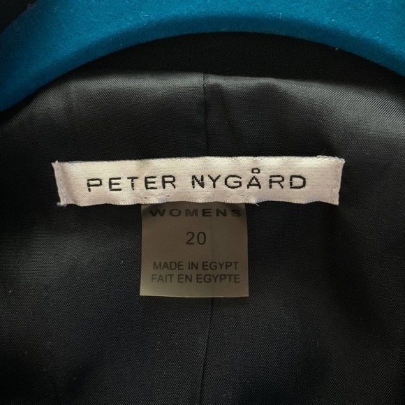 PETER NYGARD Black Blazer Suit Jacket - Picture 9 of 10